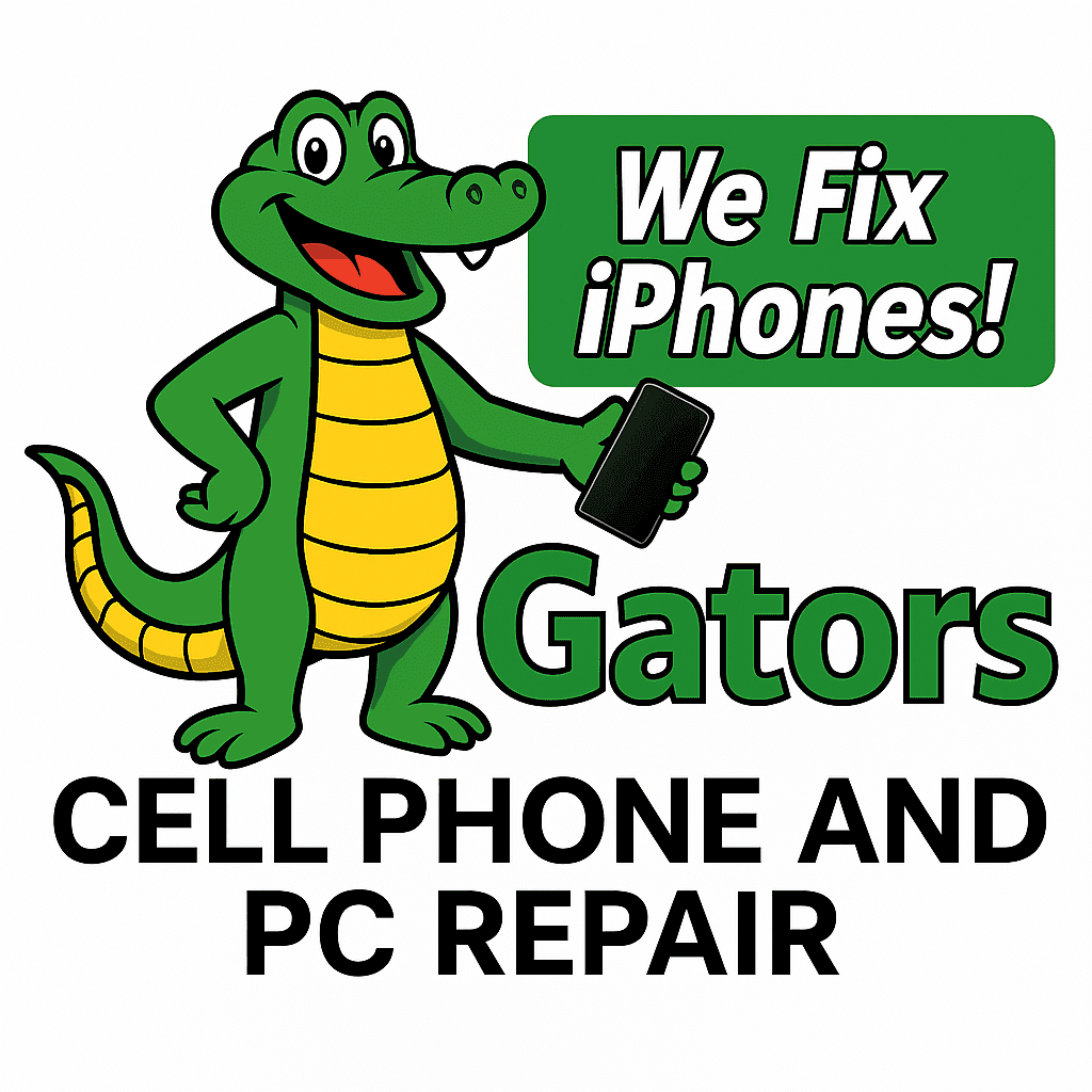 Gators Tech Repair Mascot
