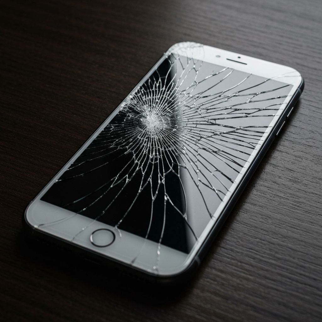 Before iPhone Screen Replacement